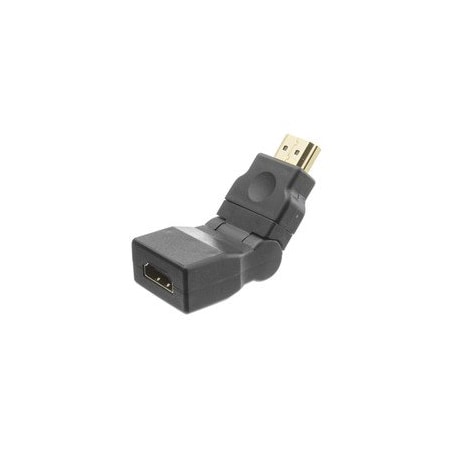 Cable Wholesale HDMI High Speed Swivel Adapter, HDMI Type-A Male To HDMI Type-A Female, Rotates 360 Degrees, 30HH-50300
